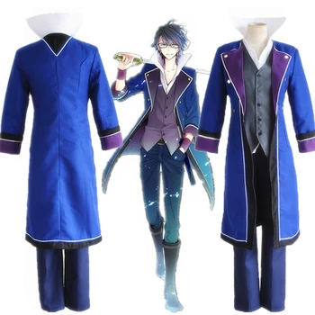 K Projektu K RETURN OF KINGS Fushimi Saruhiko Munakata Reisi Uniformy Cosplay Kostým Full Set ( Příkop + Vesta + Košile + Kalhoty )