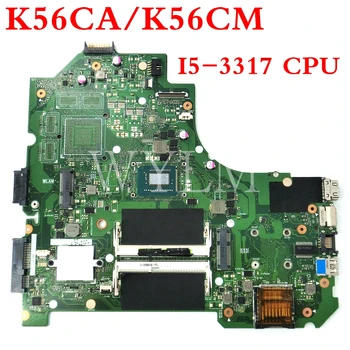 K56CA s I5-3317CPU základní deska Pro ASUS A56C K56C K56CA S550CM K56CB K56CM Notebooku základní deska 60NB00Y0-MB1000 doprava zdarma