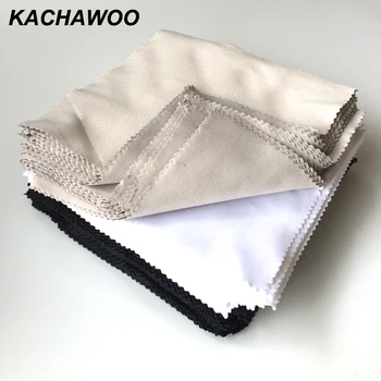 Kachawoo 100KS jehla 1 mikrovlákna na brýle hadřík na čištění brýlí bílé šedé černé sluneční brýle čistší ubrousky velkoobchod