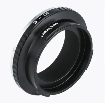 K&F Adaptér pro Nikon S mount Contax RF Objektiv na Sony NEX E montáž Alfa A6400 A6300 A7R2 A3000 A7R3 A7r A6000 Fotoaparátu sc-e adaptér