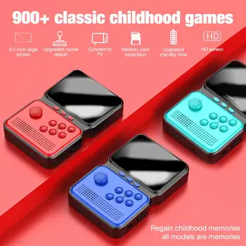 Kapesní Herní Konzole Retro Arcade Malé Přenosné Karty Král Bojovníků Tetris 3 palce Velký Displej Herní Konzole 900+ TV Video Hry