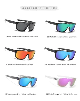 KDEAM Designu Značky Nadrozměrných sluneční Brýle Muži Velké Brýle Rám odolný proti Větru Brýle Sportovní Styl Náměstí Odstíny Mužské Odstíny KD139