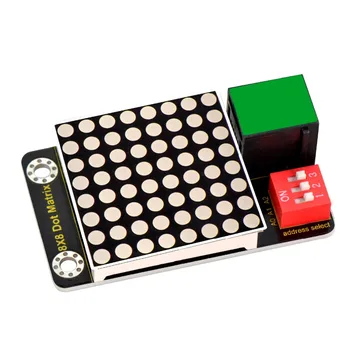 Keyestudio RJ11 SNADNÉ plug 8x8 LED Matrix Modul( Adresa Select ) pro Arduino