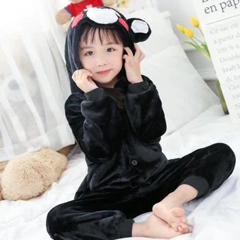 Kid Blue Rabbit Cosplay Kigurumi Dupačky Dítě Kreslený Zimní Anime Kostým Kombinéza Pro Holku, Kluka, Zvířat, Oblečení Na Spaní Pyžamo