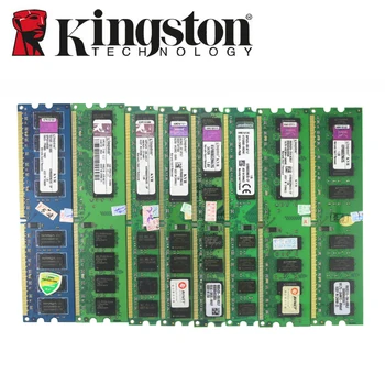 Kingston1GB 2GB PC2 DDR2 4GB DDR3 8GB 667MHZ 800MHZ 1333MHZ 1600MHZ 8G 1333 PC Paměť RAM Memoria Modul Ploše Počítače