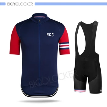 Klasické Rcc Cyklistické Oblečení Muži Jersey Set Krátký Krátké Rukávy Pro Tým Roku 2020 Letní Silniční Kolo Jednotných Ropa Ciclismo Školení