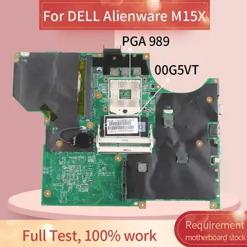 KN-00G5VT 00G5VT Notebooku základní deska Pro DELL Alienware M15X Notebook základní Deska PM55 40GAB3900-A400