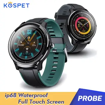 KOSPET Sonda Smart Watch Muži IP68 Vodotěsné Plně Dotykový Monitor Srdečního tepu, Sportovní Náramek SN80 Smartwatch PK KW10 S10 Plus LEM12