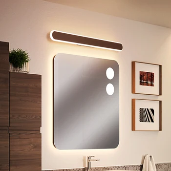 Koupelna komoda led zrcadlo přední lampa moderní minimalistický wc umyvadlo skříňka nástěnné svítidlo novinka umyvadlo přímo strip osvětlení