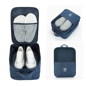 Krabice na boty, cestovní boty skladovací vak multi-funkce přenosné úložiště taška na kolečkách případě závěsné tašky multi-vrstva boty pytel
