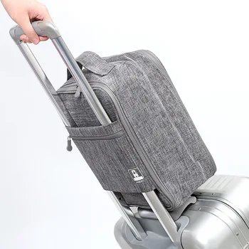 Krabice na boty, cestovní boty skladovací vak multi-funkce přenosné úložiště taška na kolečkách případě závěsné tašky multi-vrstva boty pytel