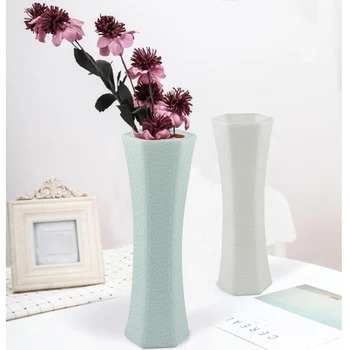 Kreativní Květinové Vázy Imitace Keramické Proti pádu Vázy Svatební Obývací Pokoj Domácí Dekoraci, Aranžování Květin