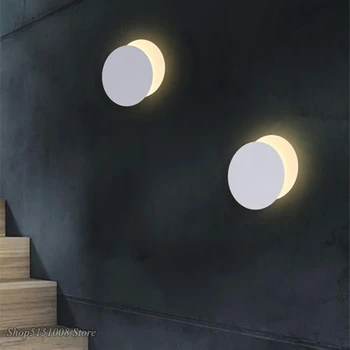Kreativní Zatmění Nástěnné Lampy Moderní Minimalistický Ložnice Noční nástěnné Svítidla Zdi Schodiště Uličky, Obývací Pokoj, LED Nástěnné Světlo, Vnitřní Dekor