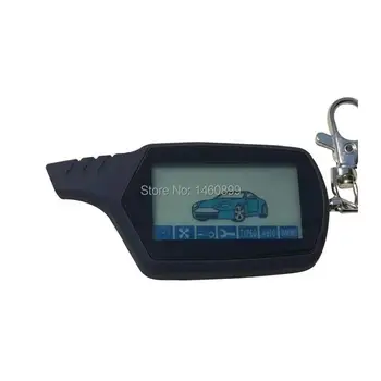 Kvalitní A91 2-cestný LCD Dálkový ovladač +Dárek Silikonové Pouzdro Pro Vozidla Bezpečnostní Dva způsob Auto Alarm Systém Starline A91 Klíčenka