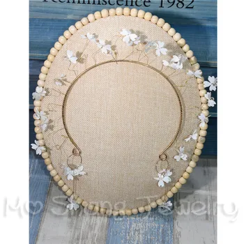 Květina Crystal Svatební Šaty Příslušenství 2018 Nové Příjezdu Svatební Svatební Diadém Koruny Náušnice Šperky Set