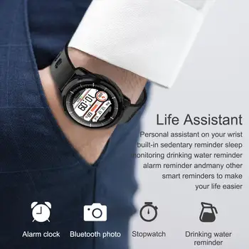 L3 Smart Watch Muži Ženy Sportovní Vodotěsné hodiny Sledování Srdeční Frekvence Předpověď Počasí Smartwatch pro IOS, Android 2019 Nové