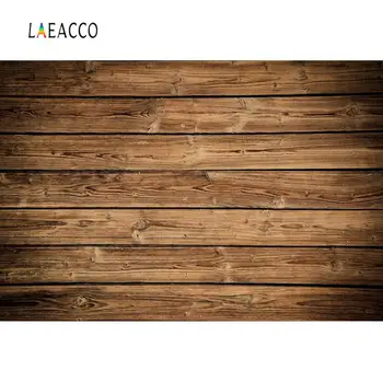 Laeacco Vinyl Dřevěné Kulisy Pro Fotografie Stará Dřevěná Prkna Oloupané Textury Párty, Dítě, Portrét Fotografické Pozadí