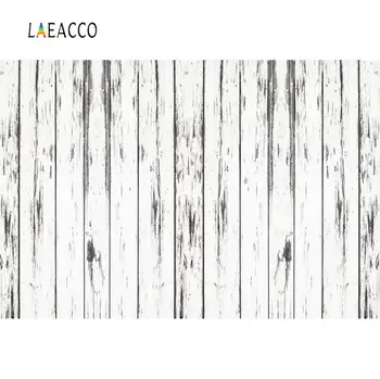 Laeacco Vinyl Dřevěné Kulisy Pro Fotografie Stará Dřevěná Prkna Oloupané Textury Párty, Dítě, Portrét Fotografické Pozadí