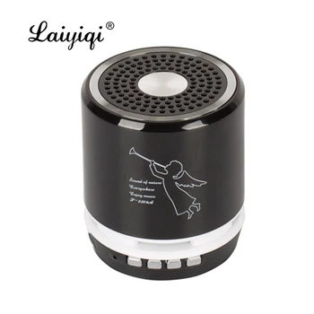 Laiyiqi mini sloupec LED světlo bezdrátový Bluetooth reproduktor basový reproduktor Rádio FM handfree přenosné těhotná bluetooth přenosný i80 mon