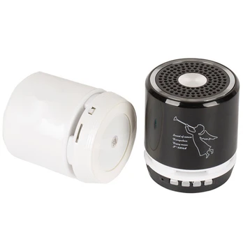Laiyiqi mini sloupec LED světlo bezdrátový Bluetooth reproduktor basový reproduktor Rádio FM handfree přenosné těhotná bluetooth přenosný i80 mon