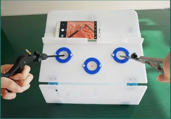 Laparoskopická Simulovaný Výcvik Box Balení Simulované Chirurgické Vybavení Vysoce Kvalitní Nástroj, Trenér Chirurgické Nástroje