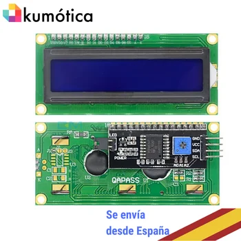 LCD displej 1602 + I2C modul voják, elektronické projekty, arduino