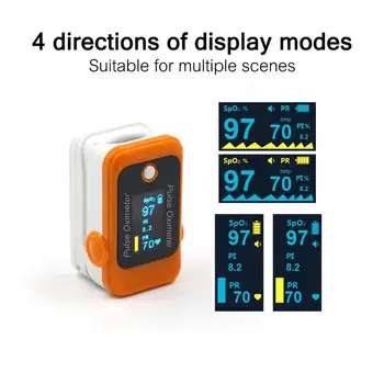 Leancure Prstu Pulse Oximeter Spo2 Monitor Digitální OLED Saturatiemeter Bluetooth FDA CE Pr-pi Sytící Kyslíku Na Prst