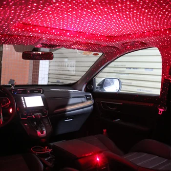 LED Auto Střešní Star Projektor USB Dekorativní Lampa Galaxy Světla Pro Mercedes Benz C E CIA GLC Třída W117 W176 W204 W205 W213 W253
