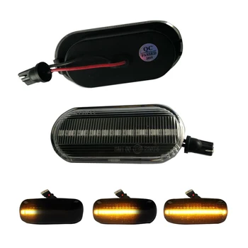 LED Dynamické Boční Světlo Indikátor Obrysových Kontrolka Sekvenční Blikající Pro VW MK4 Jetty, Bora, Golf, Lupo, Passat Auto Příslušenství