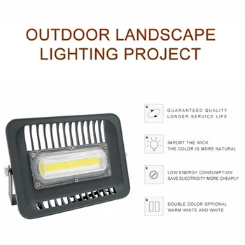 LED Povodňových Světlo 30W 50W Světlomet, IP65 Vodotěsný AC85-265V LED Reflektor Refletor Led Venkovní Osvětlení Garden Spot Lampa