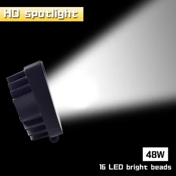 LED Pracovní Světlo Bar 42W 4.4 palcový Auto Světlo Jasné Světlo Reflektor Led Světla pro Auta, Offroad 4x4 ATV, SUV, Motocykl, Traktor, Loď