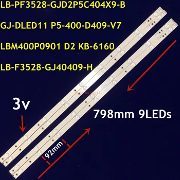 LED pásek 9lamp Pro 40PFL1643/T3 LD40E01M T4002M 40