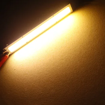 LED Čip 12V COB Panel Strip Světlo 10W Led Zdroj Světla pro Auta Lampa Reflektor Podlahové Osvětlení Žárovky Teplá Bílá Čistě Bílá JQ