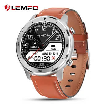 LEMFO DT78 Plné Kolo Dotykový Displej Chytrý Hodinky Muži IP68 Vodotěsné Srdeční Frekvence, Krevní Tlak Monitor 5 Dní v Pohotovostním režimu Smartwatch