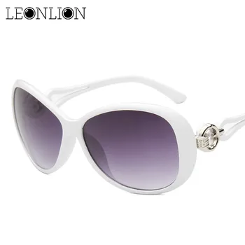 LeonLion 2021 Vintage Gradient L sluneční Brýle, Ženy Značky Návrhář Klasické Nadrozměrných Sluneční Brýle, UV400 Oculos De Sol Feminino