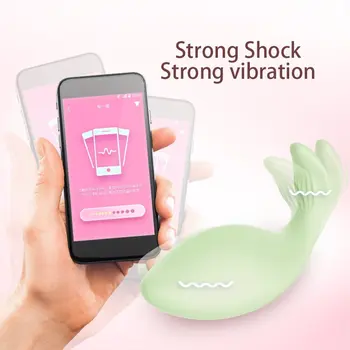 Leten APLIKACE Dálkové Ovládání Vibrátor, USB nabíjecí Masturbant Bezdrátové Vibrační Vajíčka, Dospělý Sex Produkty Sexuální Hračky pro Ženy