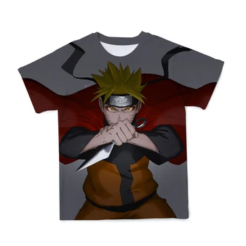 Letní 3D dětské Oblečení Naruto trička, Tisk Japonsko Anime Karikatura Roztomilý Tričko Baby/Chlapci/Dívky, Děti T Tričko Velikost 4T-14T