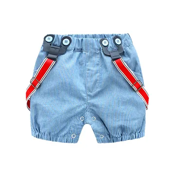 Letní Baby Boy Oblečení Sady Kojenecká Novorozenecká Chlapec Oblečení Krátký Rukáv Topy Kombinézu+Šortky Oblečení Oblečení Dětské Oblečení Set