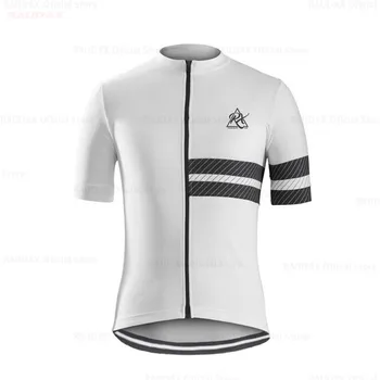 Letní Cyklistické Jersey Muži Styl Krátkými Rukávy Cyklistické Oblečení Solid Color Sportovní Oblečení Venkovní Mtb Ropa Ciclismo Bike Oblečení