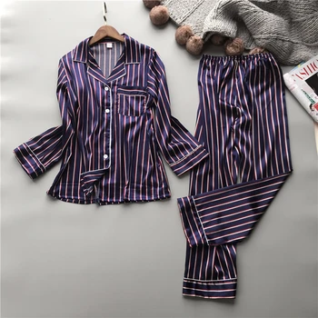 Lisacmvpnel Tisk Módní Dámské Pyžama Set Dlouhý Rukáv Oblek Volné Soft Touch Oblečení Na Spaní