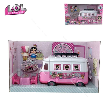 LOL překvapení Originální autíčko lols panenky překvapení Akční Obrázek Hračky Anime Postavy Model Kolekce DIY Dárky k Narozeninám pro Dívku