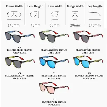LongKeeper Klasické Polarizované sluneční Brýle Muži Ženy Značky Design Jízdě Náměstí Sluneční Brýle Mužské Brýle Gafas De Sol UV400