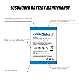 LOSONCOER 2600mAh Dobíjecí Lithium-iontová Baterie pro Nintendo DSi NDSi Náhradní Baterie