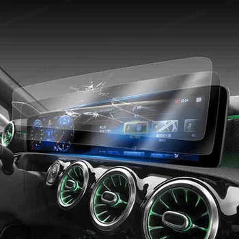 Lsrtw2017 Auto Navigační Obrazovce Tvrzené Fólie Proti Poškrábání Nálepka pro Mercedes Benz Glb 200 180 250 2019 2020 2021 X247 Auto