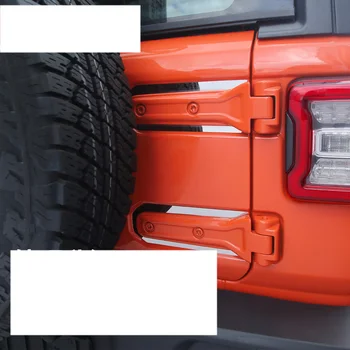 Lsrtw2017 car styling nerezové oceli auto vnější dekorace lišty pro jeep wrangler JL 2018 2019 2020