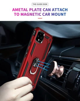 Luxusní Magnetický Auto Telefon Kryt Pro Google Pixel 3A 4 5 XL 4A Případech Brnění, Nárazuvzdorné Kovové Těžké Měkké Silikonové Coque Shell