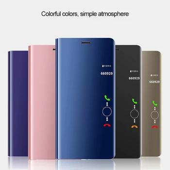 Luxusní Smart View Flip Pouzdro Pro Samsung Galaxy S8 fundas originální Magnetický Držák Kožené Etui S 8 SM G950F G950 Telefon 360 Kryt