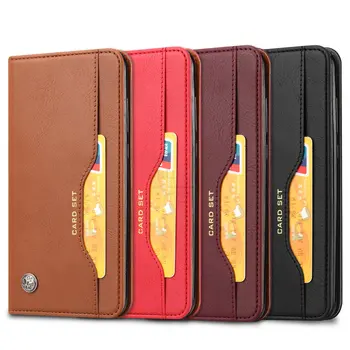 Luxusní Vintage Suede Kožené Flip Kryt Pro Xiaomi MI 9T Pouzdro Wallet Card Stand Magnetická Kniha Pro Xiaomi MI9T Klasické Případy