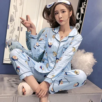 M-3XL Roztomilé Dámské Pyžamo Tisk 2 Ks Set Crop Top + Šortky dámské pyžamo bavlněné Plus Velikost pyžamo oblek Pro Ženy