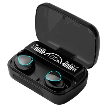 M10 TWS 5.1 Bluetooth In-Ear 9D Mini Touch Sportovní Binaurální Sluchátka pro Telefony